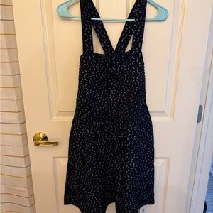 Cider Navy Blue Mini Dress